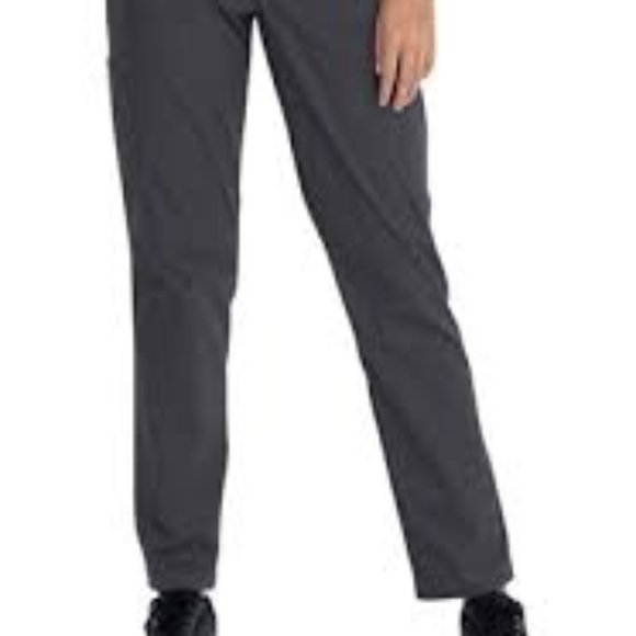 SCRUBSTAR WOMENS SZ 2 X DRAWSTRING PANTS PEWTER STRETCH GRAY MEDICAL DOCTOR NWT - Picture 5 of 13